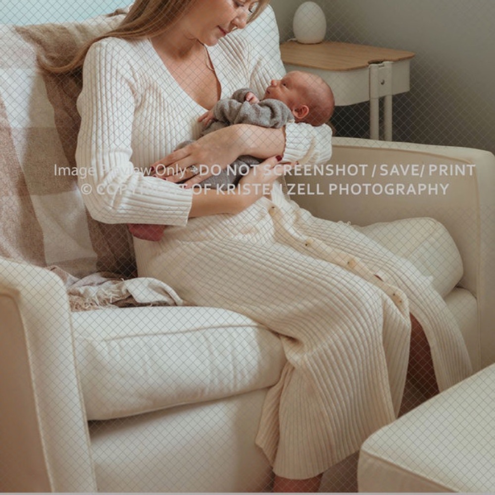 Victoria's Secret Cream Ribbed Dress - Picture 5 of 5